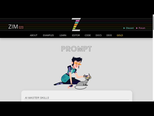 ZIM Bubbling 235.  ZIM 020 - AI Master Prompt for #JavaScript #Canvas