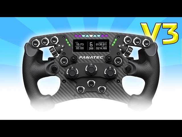 FANATEC’s new $350 Formula Steering Wheel is Good… with a Catch. 