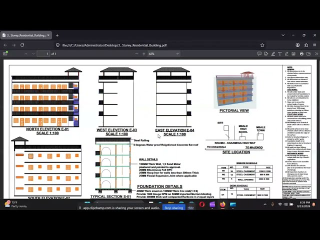 How to Plan  Building Structural System from an Architectural Plan Before Modeling in Prota