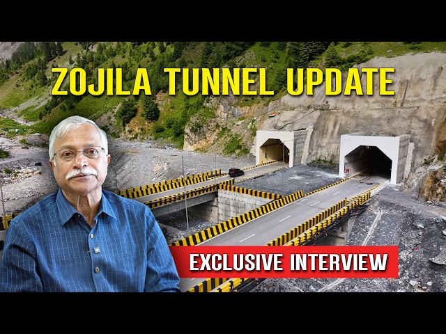 Zojila Tunnel Update | Exclusive Interview on Work Progress | Megha Engineering