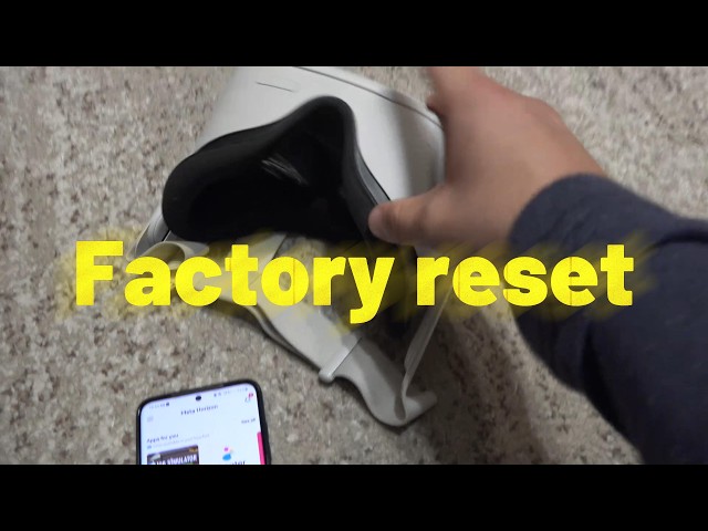 How to Factory Reset Oculus Quest (2 ways)