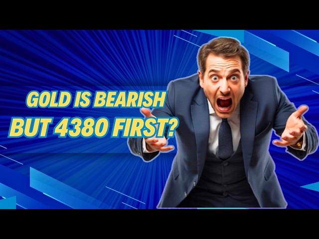 Gold Is Bearish… But Smart Money May Target 4380 First | XAUUSD ICT
