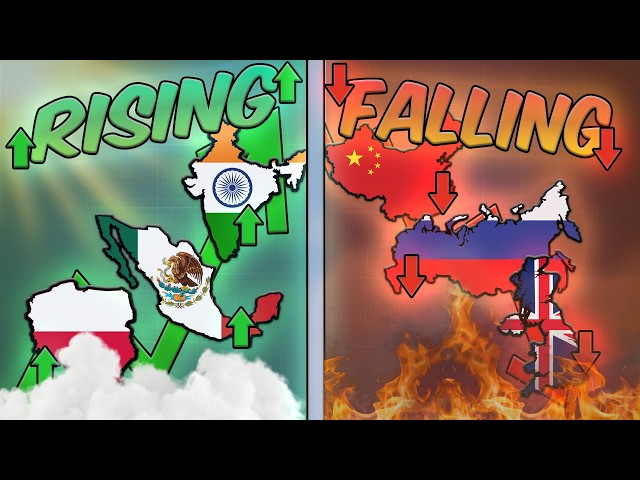 Top 5 Rising Countries Vs Collapsing Countries