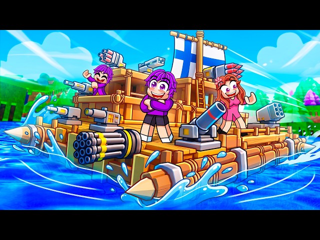 Roblox Build a Boat, but GUNS...