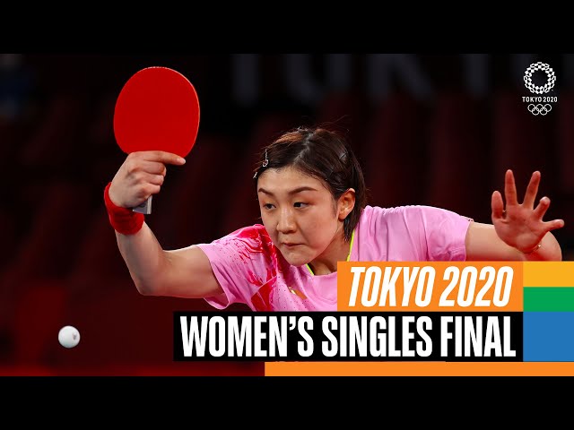 🏓 🥇 Women's Singles Table Tennis Gold Medal Match | Tokyo Replays