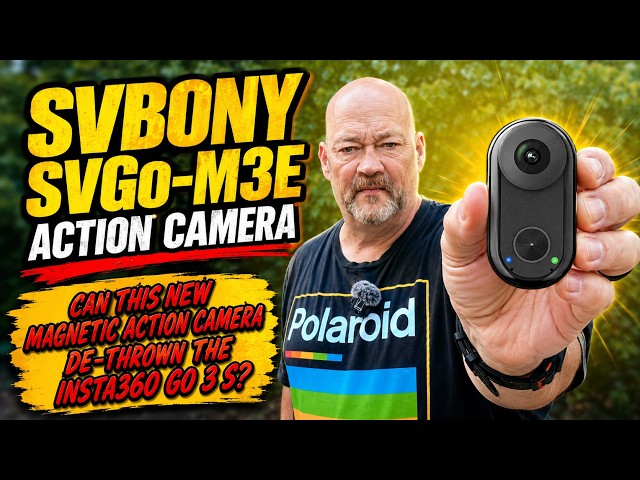SVBONY SVGo-M3E Action Camera Review | Can It Beat the Insta360 GO 3S?
