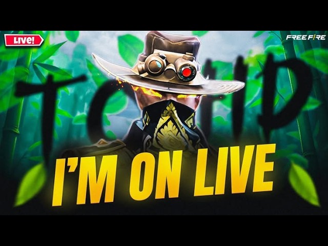 FREE FIRE LIVE 🔴 | RANK PUSH + CUSTOM ROOM |HEADSHOT GAMEPLAY RYVEX GAMING #freefire#video
