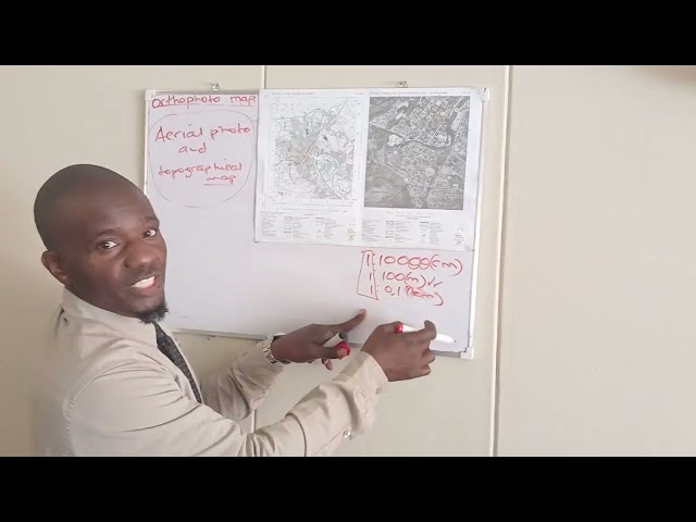Orthophoto Maps(combination of Aerial photograph and Topographical Map)