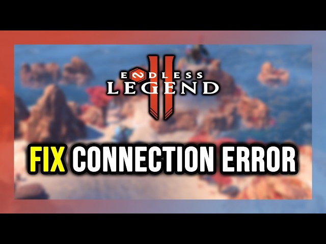 How to FIX ENDLESS Legend 2 Connection Error / Server Error!