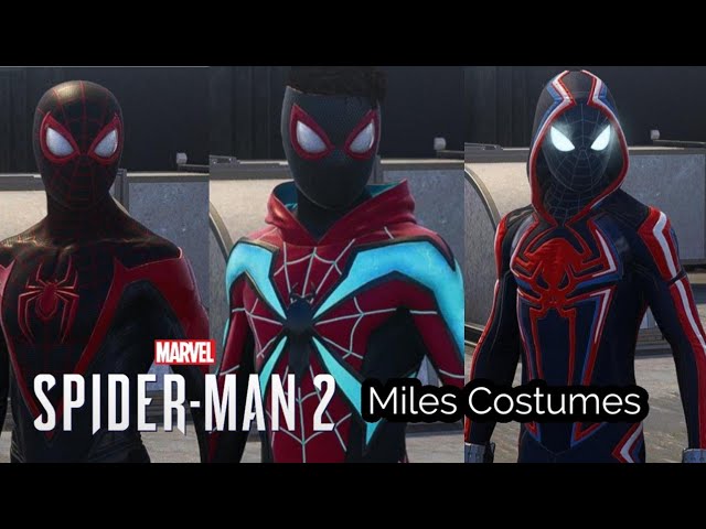 Marvel's Spider-Man 2:Miles Costumes