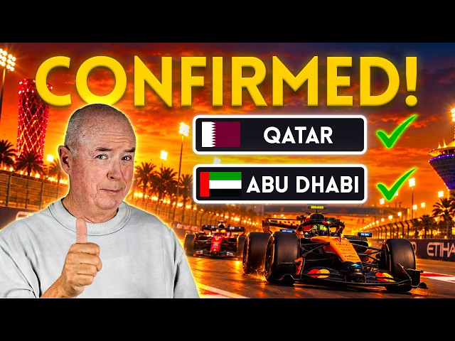 The Qatar and Abu Dhabi F1 races are happening? | HUGE UPDATE!