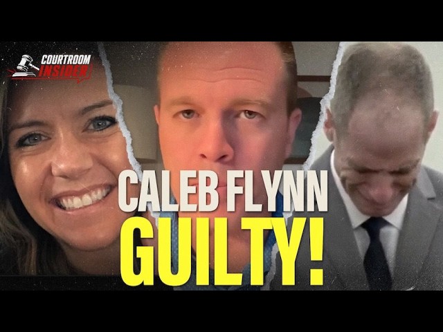 GUILTY! Inside the courtroom as Caleb Flynn is convicted of killing his wife Ashley Flynn