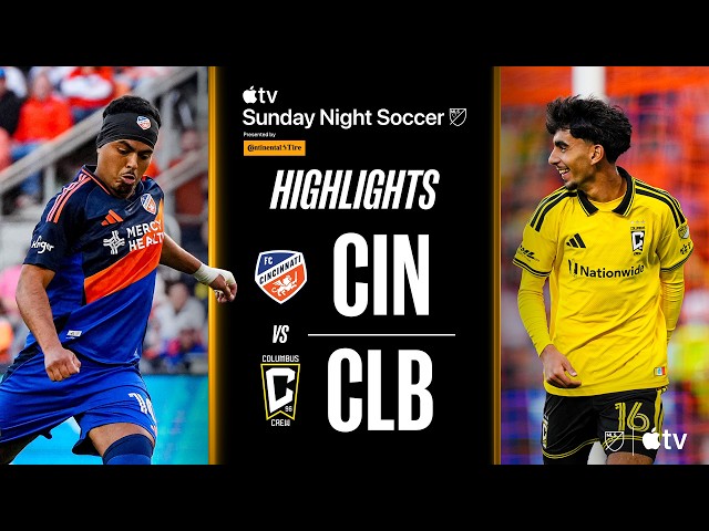 FC Cincinnati vs. Columbus Crew | Full Match Highlights | Hell is Real DESPERATION DERBY!