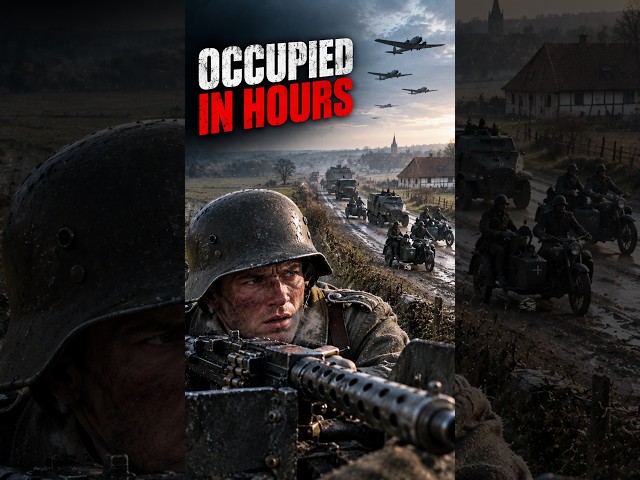 Hitler Invades Denmark in Hours #documentary #history #wwii #worldwarii