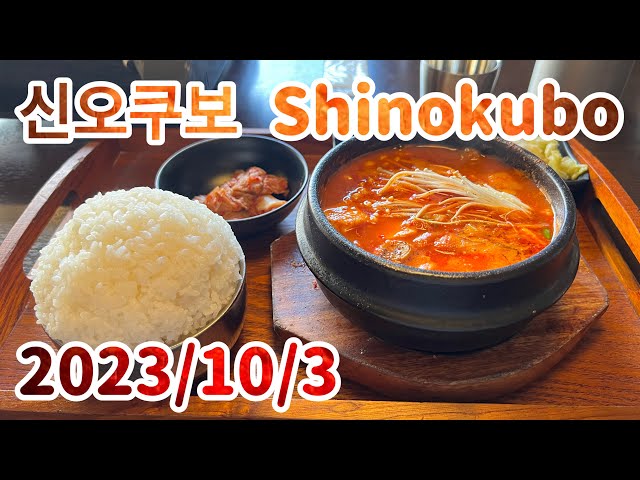 2023/10/3 도쿄 코리안타운 (코리아타운) 신오쿠보 Tokyo’s Korean Town Shinokubo コリアンタウン新大久保