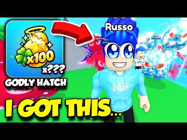 I Bought TONS OF GODLY HATCHES In Tap Simulator Reborn AND GOT THIS...