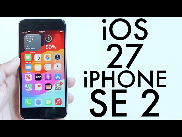 iOS 27 OFFICIAL On iPhone SE (2020)! (Review)