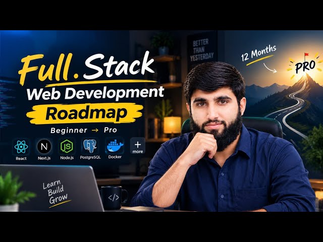 Full Stack Web Development Roadmap 2026 | Zero to Pro 🚀‎ #coding 