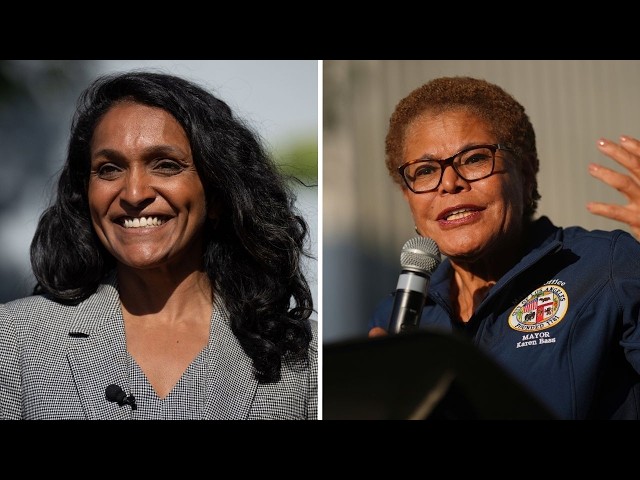 Nithya Raman opens big lead over Karen Bass in LA mayoral race, new poll shows