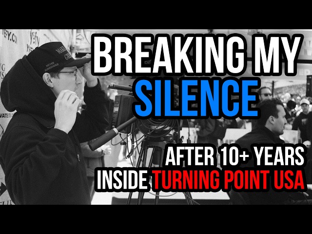 Breaking My Silence After 10+ years with Turning Point USA