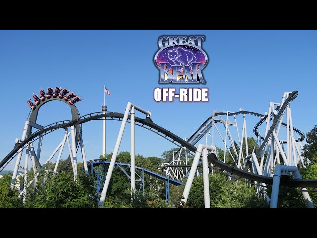 Great Bear Off-Ride Footage (2020-2024), Hersheypark B&M Inverted Coaster | Non-Copyright