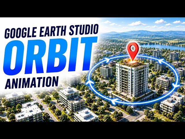 Create the Ultimate Google Earth Studio Orbit Animation!