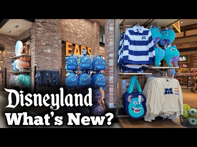 NEW Disney Merch at Disneyland! Monsters, Inc., Pixar Cars & Disney Jewelry