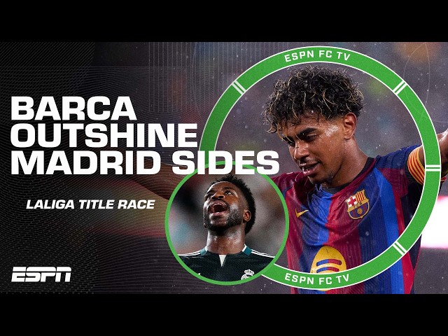 ‘SPARKLING!’ 🤩 Why have Barcelona been so much better than Real Madrid? | ESPN FC