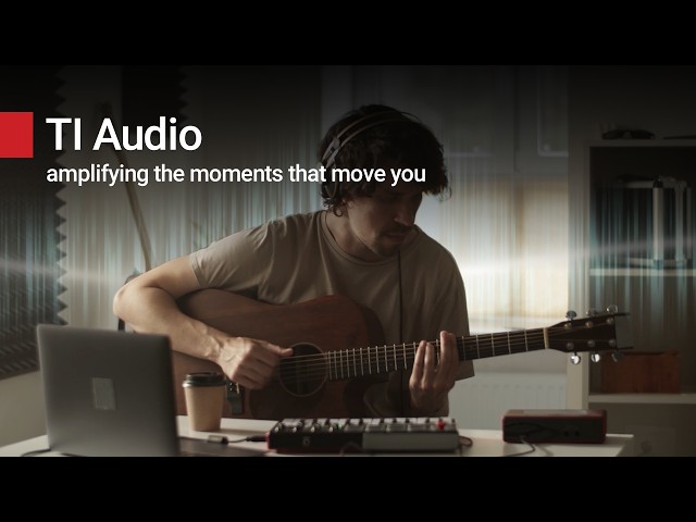 Unlock new capabilities with TI audio technology
