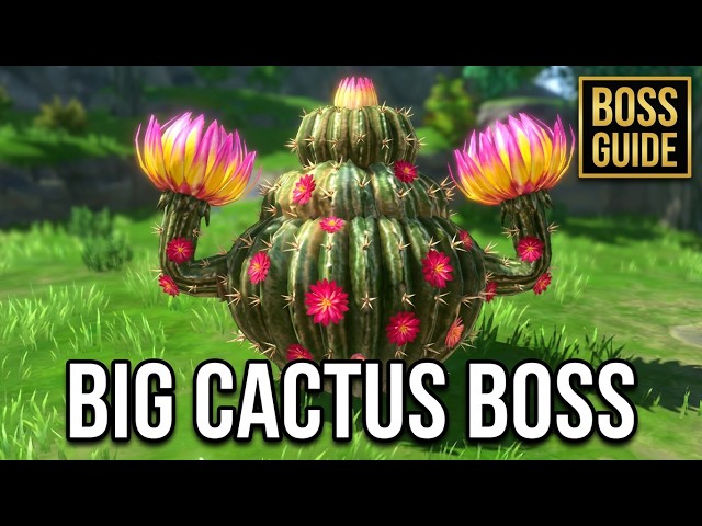 Trials in the Sky 2nd Chapter   How to Defeat Big Cactus Boss    Erbe Scenic Route Monster Sidequest