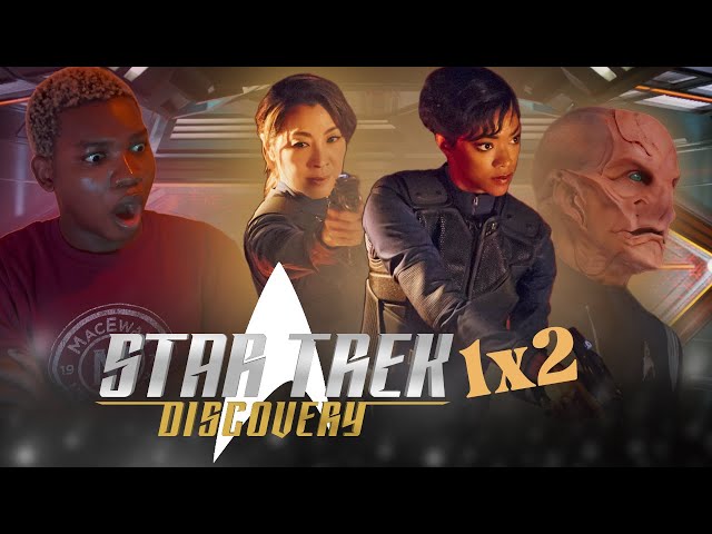 FIRST TIME Reacting to Star Trek: Discovery's BATTLE AT THE BINARY STARS! (S1E2) I’m SPEECHLESS! 🖖🔥"