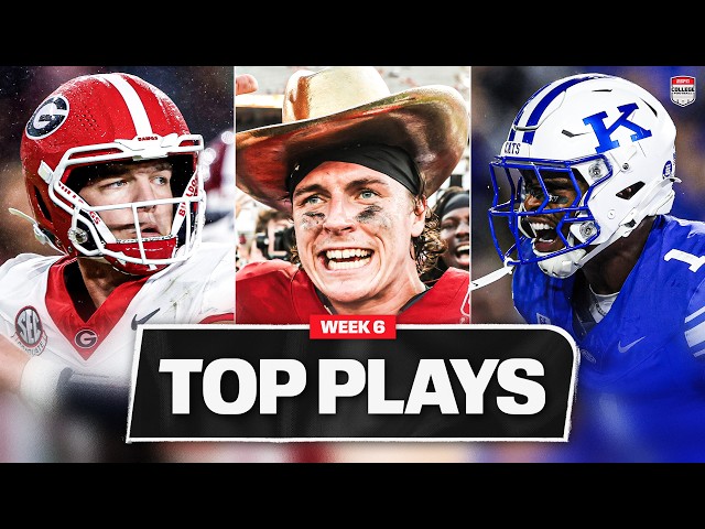 BEST PLAYS & MOMENTS from Week 6 of the 2026-27 college football season 🔥 | ESPN College Football
