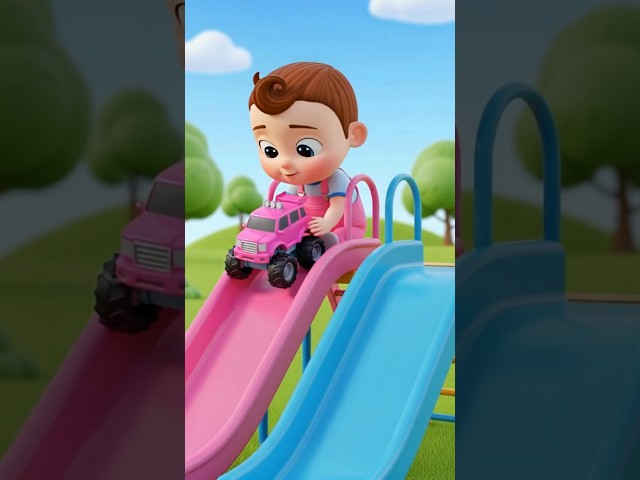 Learn Colors with Cars 🟢🔴🔵🟡 | Cars Cartoon for Kids #shorts #cartoon #baby