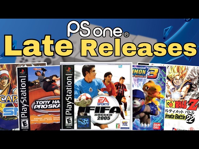 Shockingly Late PS1 games