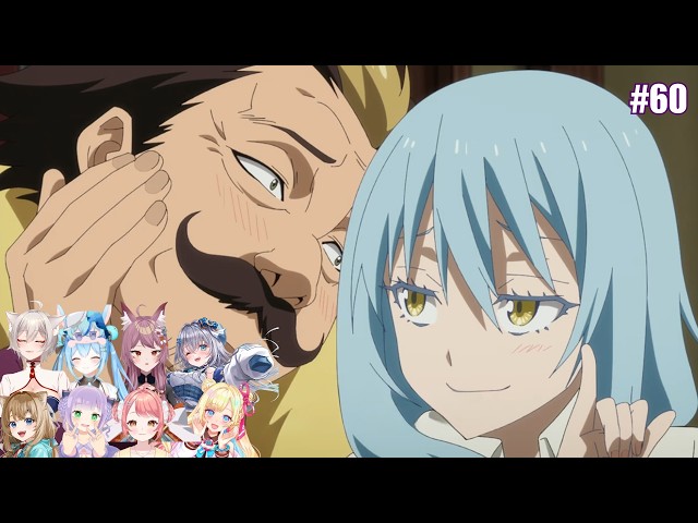 That Time I Got Reincarnated as a Slime  Season 3 Episode 12 (60) Vtuber Reaction Mashup|アニメレアクション