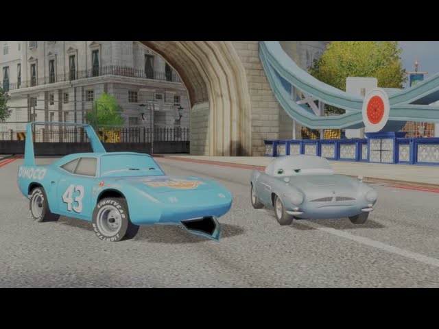 Cars 2 The Video Game (Arcade) The King on the Full Game Walkthrough