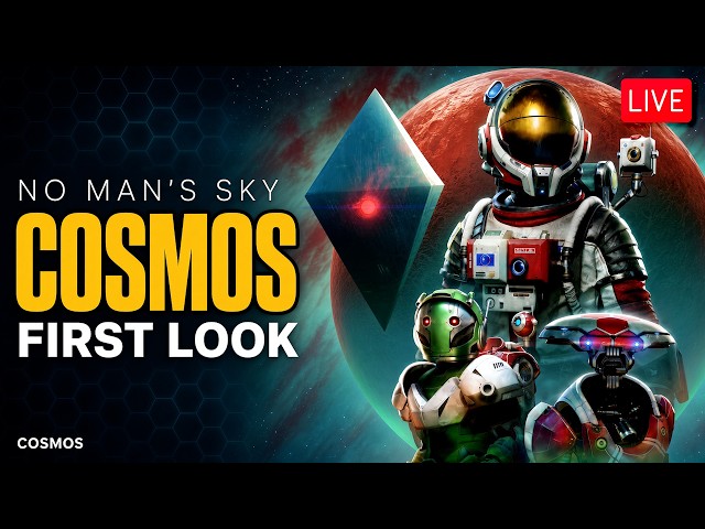 No Man's Sky COSMOS Is OUT!  First Look LIVE (Own a Space Station!)