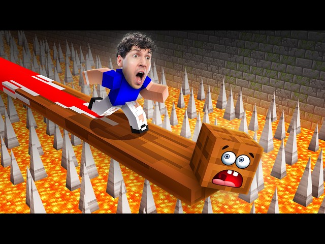 BUILD A BRIDGE TO WIN!😱 MINECRAFT