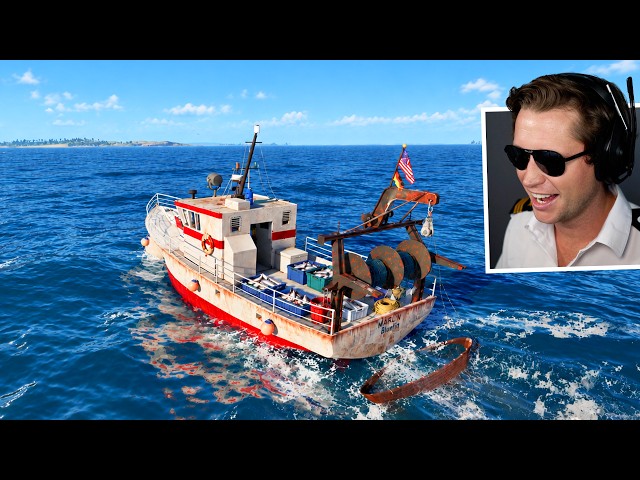 Commercial Net Fishing Trawler Operation - Professional Ship Simulator - Part 2