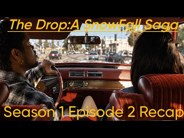 The Drop:A SnowFall Saga Season 1 Epsiode 2 Recap!!!!!