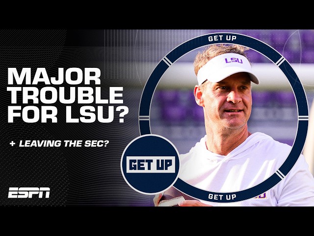 Get up reviews the SEC potentially THROWING LSU OUT THE LEAGUE! 😱