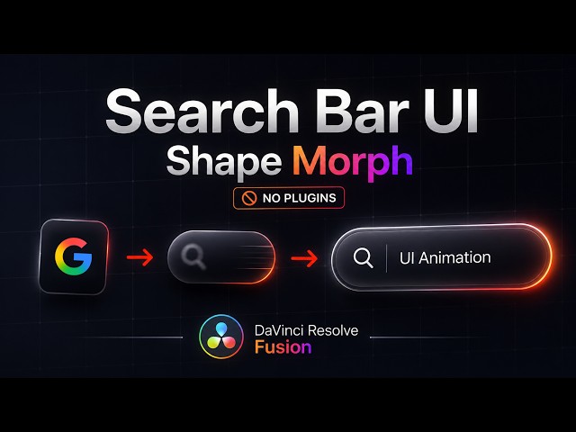 The Secret to Smooth UI Motion Graphics in DaVinci Resolve
