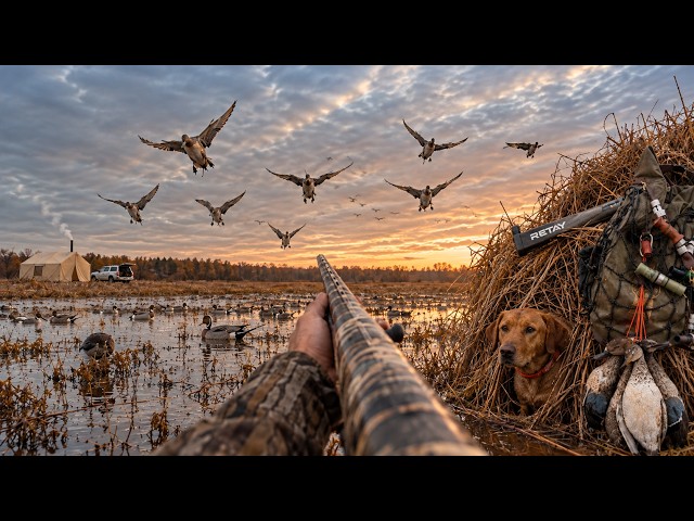 We Found THOUSANDS of Ducks | First Cold Front | Truck Camping in a NEW State