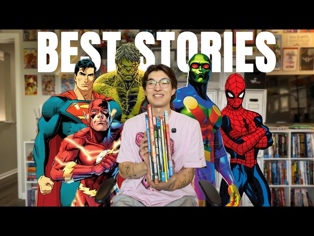 My TOP 10 Favorite Comic Characters (& Their BEST Comics)