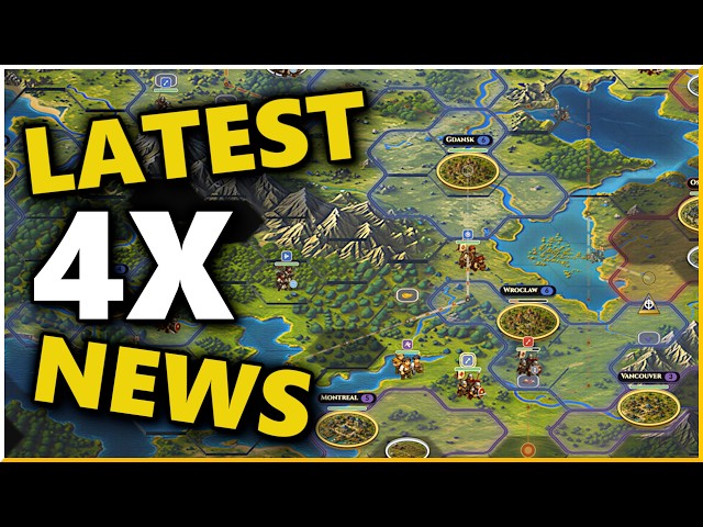 Newest 4X Game Releases, Demos and Updates on upcoming 4x and turn based strategy games in 2026