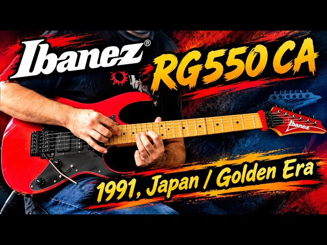Atanas Shishkov - "Deep Eclipse" / Ibanez RG550 CA, 1991, Made In Japan /