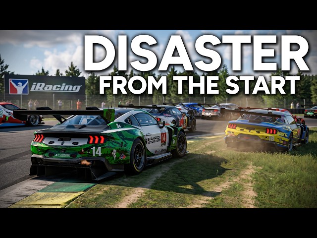 This Top Split iRacing GT3 Race was a NIGHTMARE