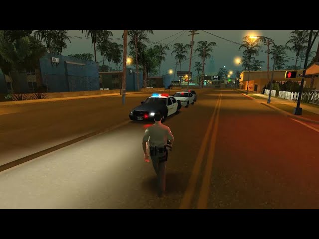 GTA SA | [WIP] "LASD Pack" Preview Ford Crown Victoria Marked