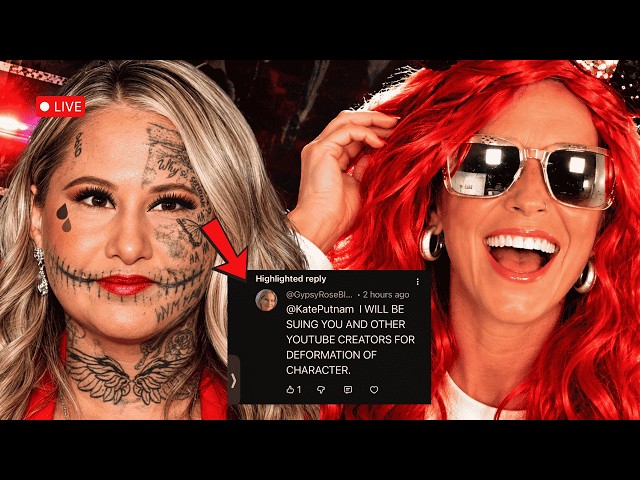 Gypsy Rose Had Time to Start a New YouTube Account AND THREATEN TO SUE ME?!