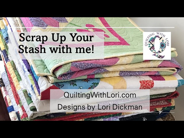 Scrap Up Your Stash with Me - Zoom Session
